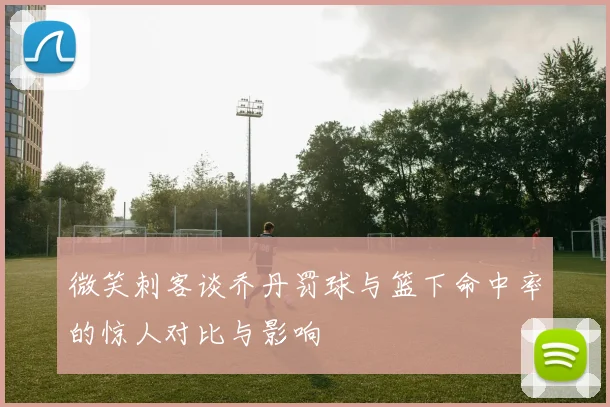 微笑刺客谈乔丹罚球与篮下命中率的惊人对比与影响